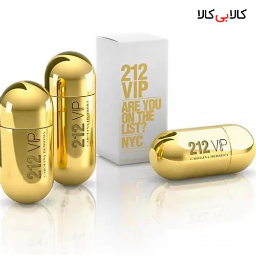 ادکلن جیبی ۲۱۲ وی آی پی زنانه – طلایی (اسکوپ – 25 میل